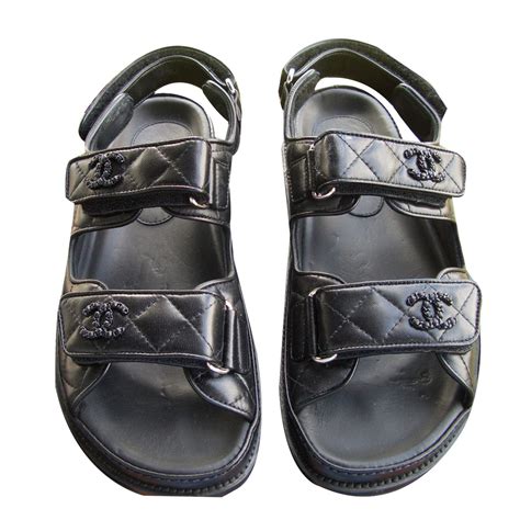 chanel womens sandals|Chanel sandals official site.